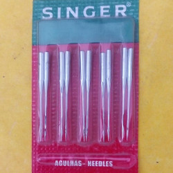 AGUJA SINGER PARA MAQUINA OVER #65/09