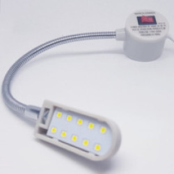 LUZ LED CON BRAZO FLEXIBLE